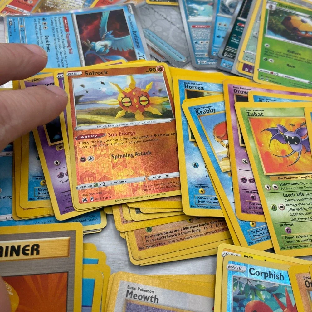 Pokemon Card Lot Vintage Base Set, Fossil, Modern Holos, Reverse Holos modern